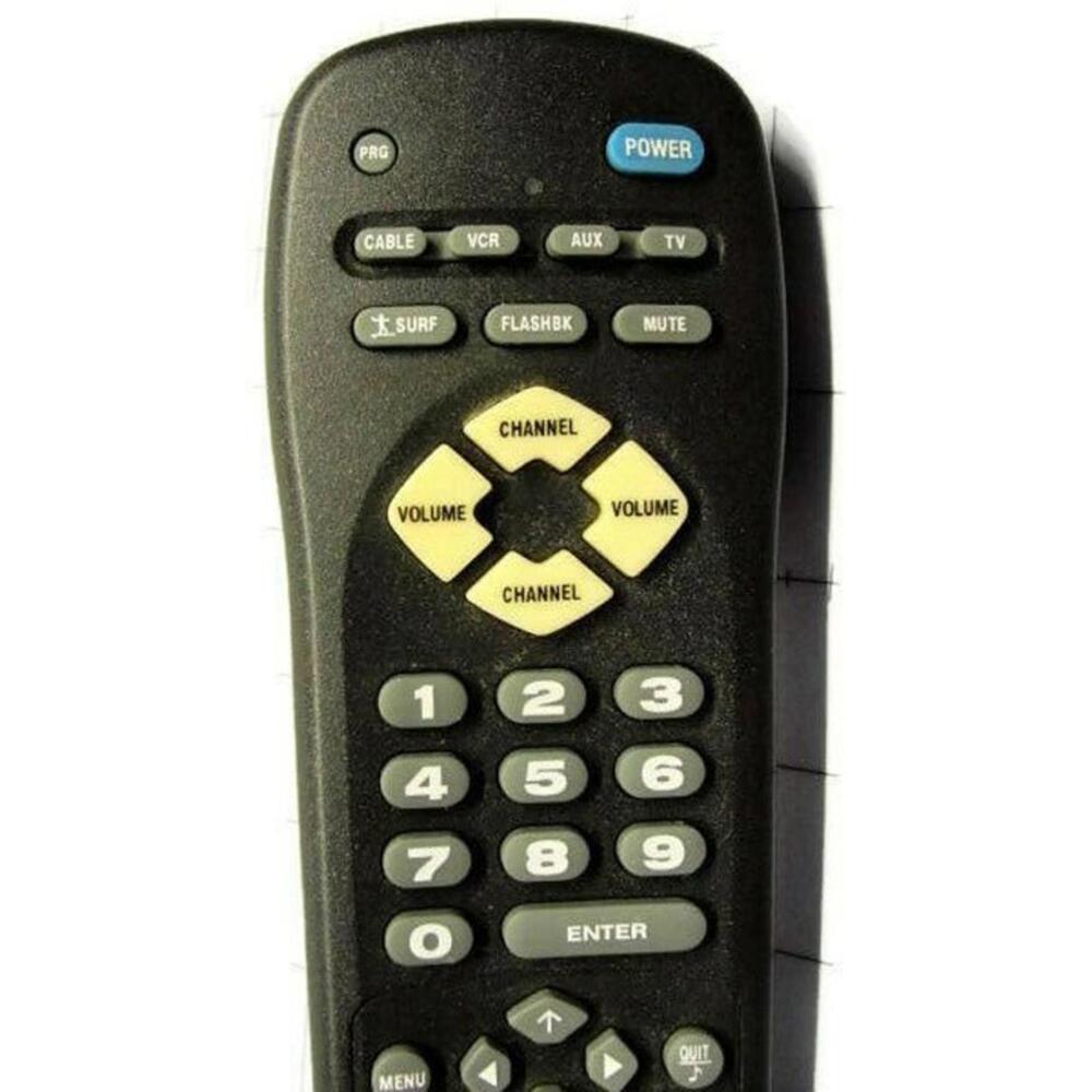 Zenith OEM 124-00233 MBR3447Z Remote Control Cable TV VCR AUX Tested Working